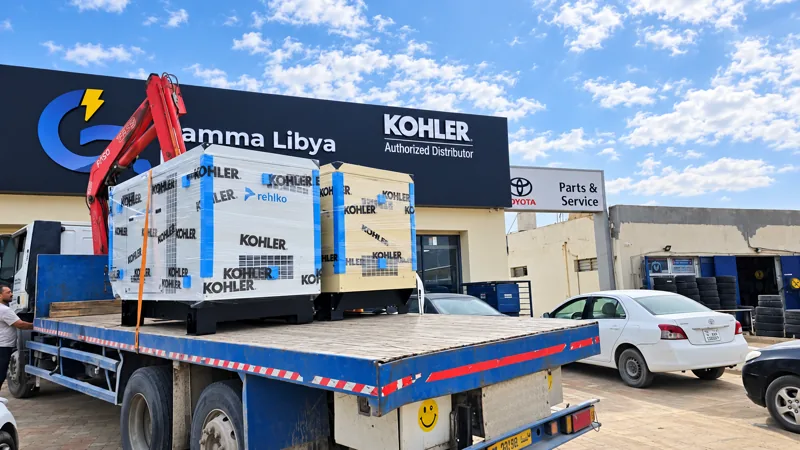 Generator delivery from Gamma Libya